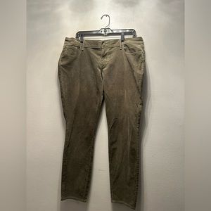 Old Navy Corduroy Skinny The Rockstar Jeans Size 16 (ON16)